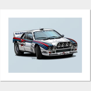 Lancia 037 Group B Posters and Art